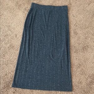 Lisa Rinna Size‎ Medium Blue Maxi Skirt